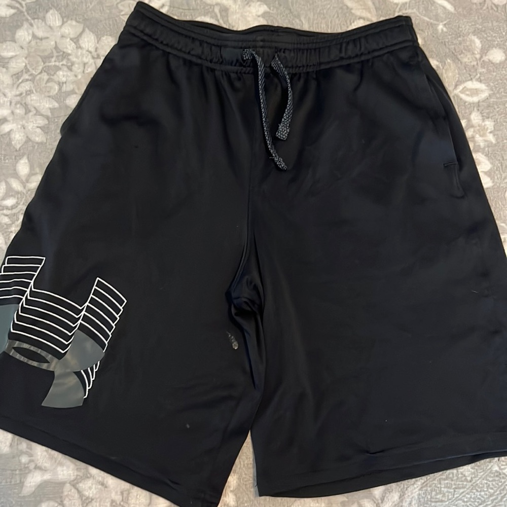 Youth Under Armour headgear shorts